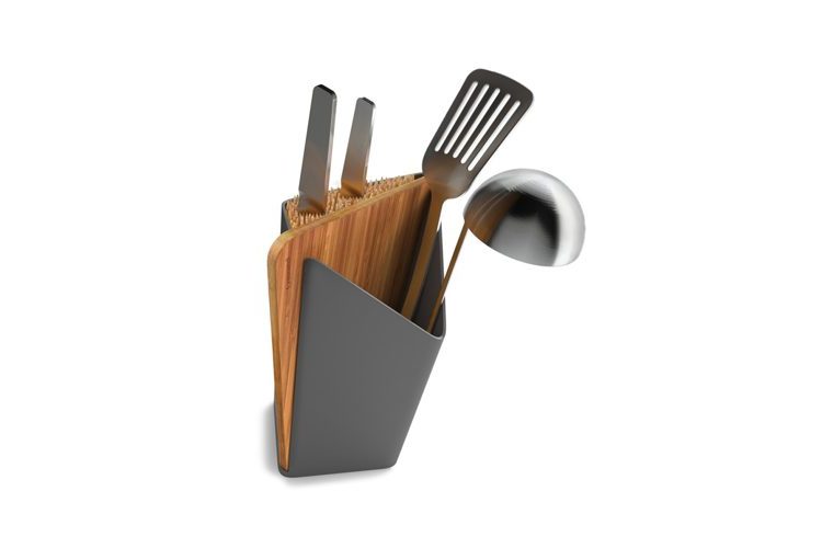 Forminimal - Messerhalter inkl. Küchenbrett