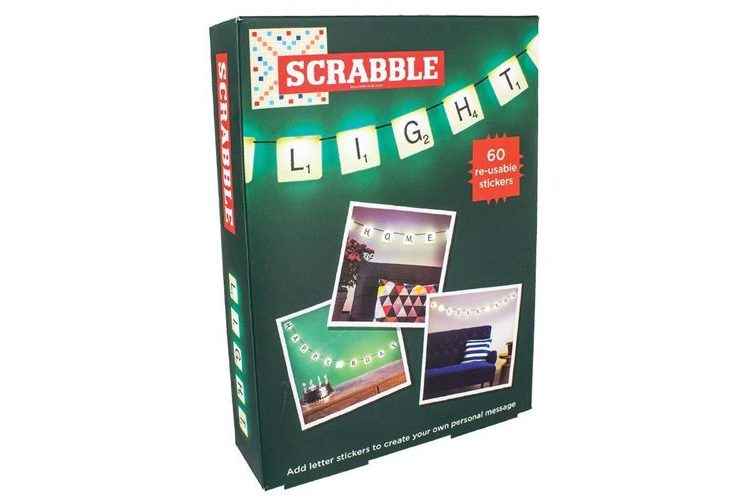 Lichterkette Scrabble Light