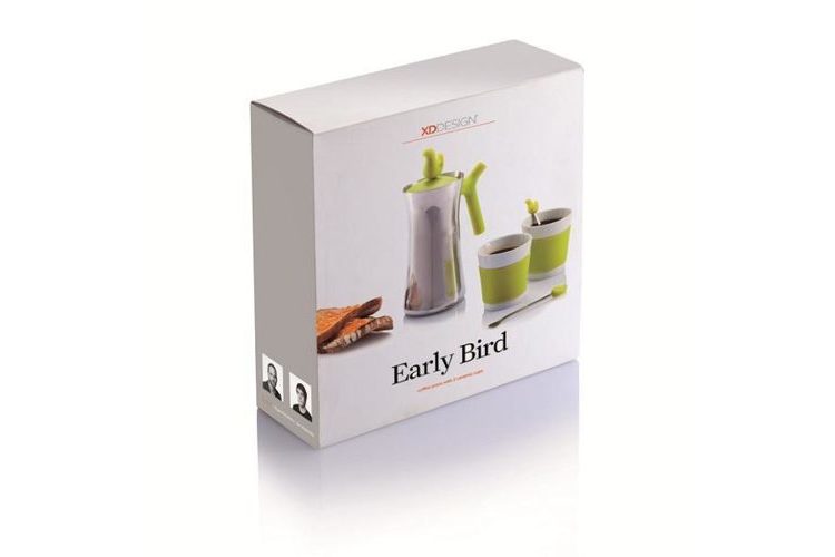 Early Bird - Kaffeepresse mit 2 Tassen
