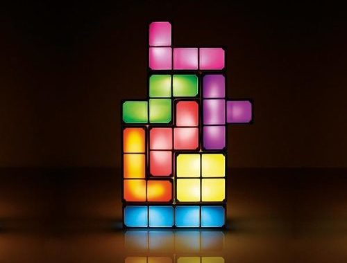Tetris Lampe