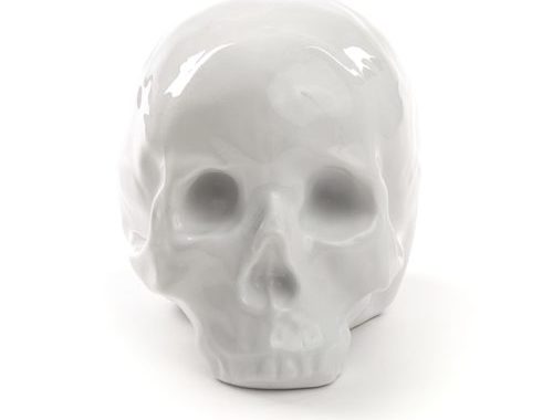 My Skull Porzellan Edition weiss glasiert