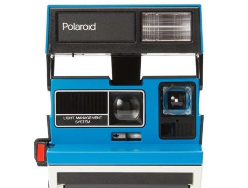 Polaroid Instant 600 Kamera Tennis Blue