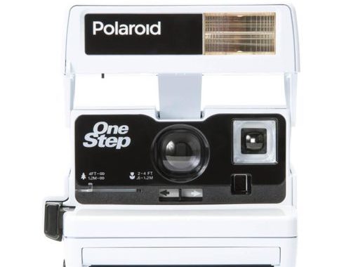 Polaroid Instant 600 Kamera Bright White