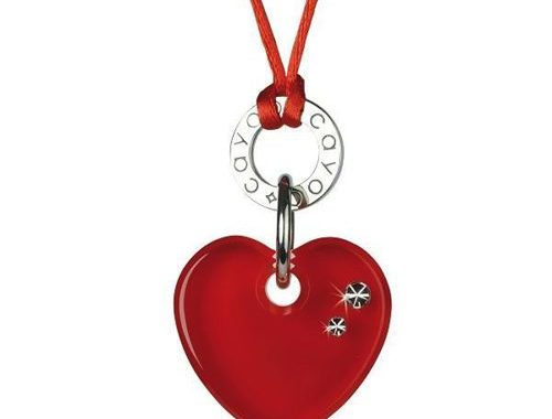 Cayoo Heart Pendant - Halskette+Anhänger rot